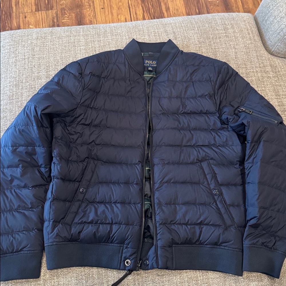 Polo by Ralph Lauren Dark Blue Quilted Jacket